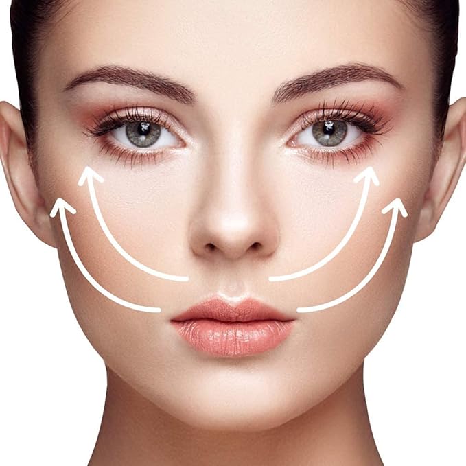 Gua Sha Facial Tools Stainless Steel Scraping Massage Tool for Face Stainless Steel Gua Sha Tool with Travel Pouch- by FUANKANG