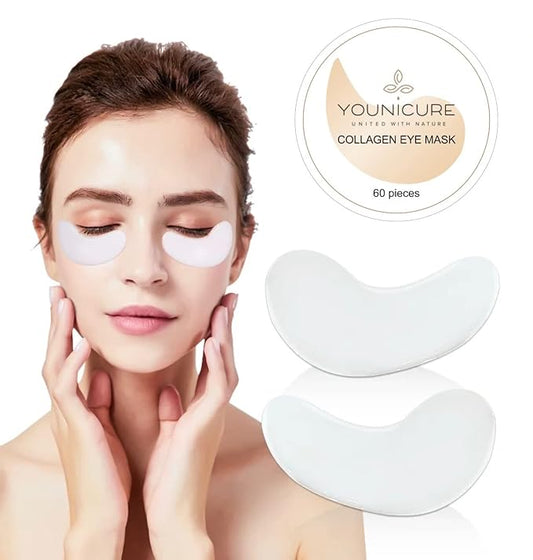 Collagen Eye Mask,Reduce Dark Circles, puffy eyes, Look Younger and Reduce Wrinkles
