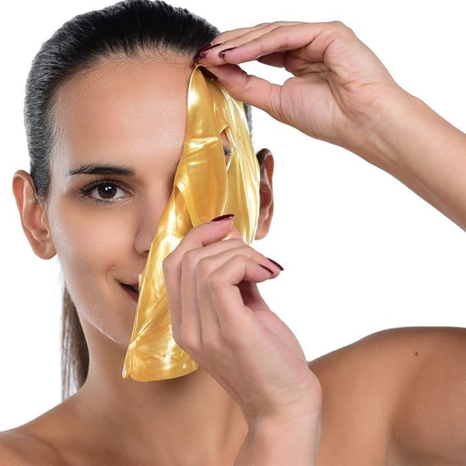 Luxurious 24k Gold Bio-collagen Facial Mask (5pcs)