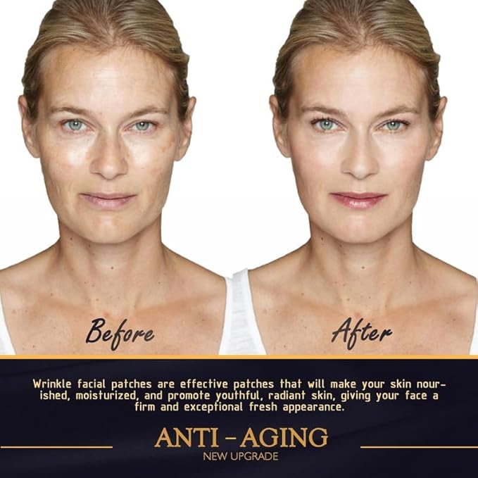 4 Pack Neck Chest Wrinkle Patches-Silicone Pads for Wrinkles, Anti Wrinkle Patches for Decollete & Cleavage, Anti Aging Wrinkle Remover