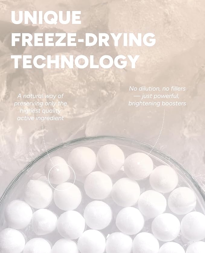 Vita Brightening Melting Capsule โ Vitamin C for Bright and Radiant Skin | Korean Skin Care for Sensitive Skin | Booster for Brightening Serum, Toner & Moisturizer | 8 Capsules