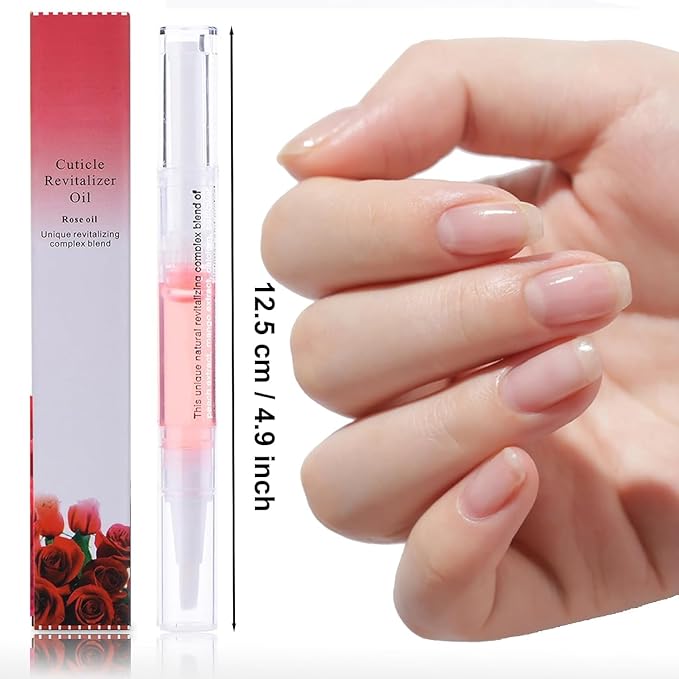 Natural Nail Growth Oil,Nail Growth Oil Pen,Cuticle Oil, Natural Growth Serum For Nails Moisturize -For Growth And Strength, Nail Strengthener For Damaged Nails (Watermelon oil, 0.18 / Fl Oz)