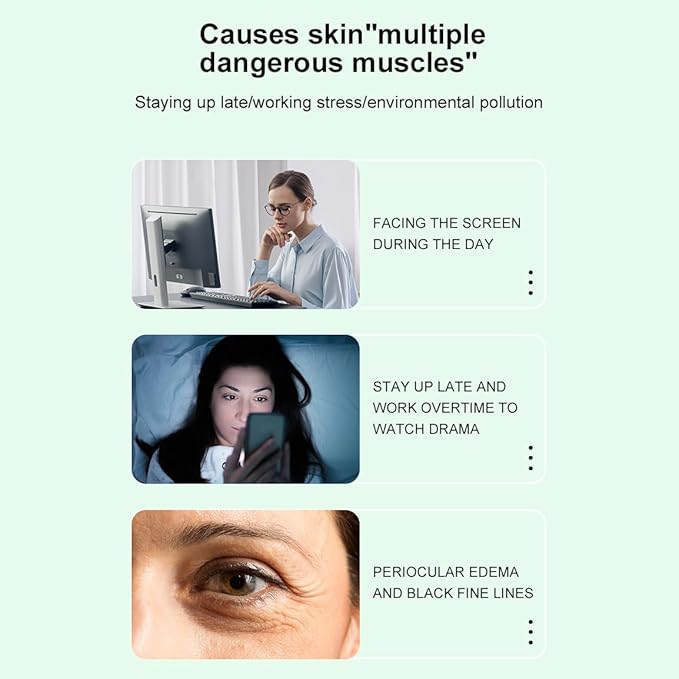 2 Pcs Retinol Eye Cream Stick,Moisturizing Eye Cream Stick for Fine Lines, Wrinkles, Dark Circles and Puffy Eyes,Eye Treatment Cream,0.21 FL OZ Each