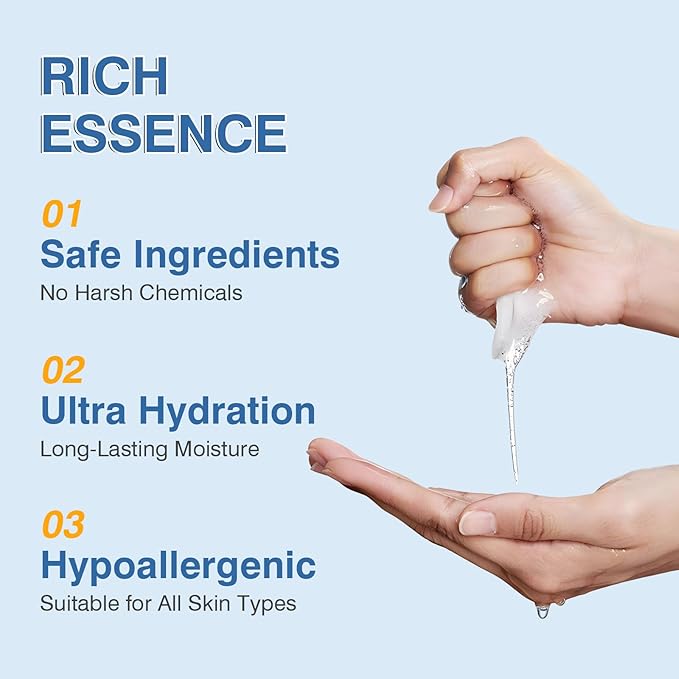 6 Pack Sheet Face Masks Skincare for All Skin Types, Gentle & Nourishing Skincare Face Masks, Suitable for Sensitive Skin, Bulk Facial Mask Set for Women & Face Spa