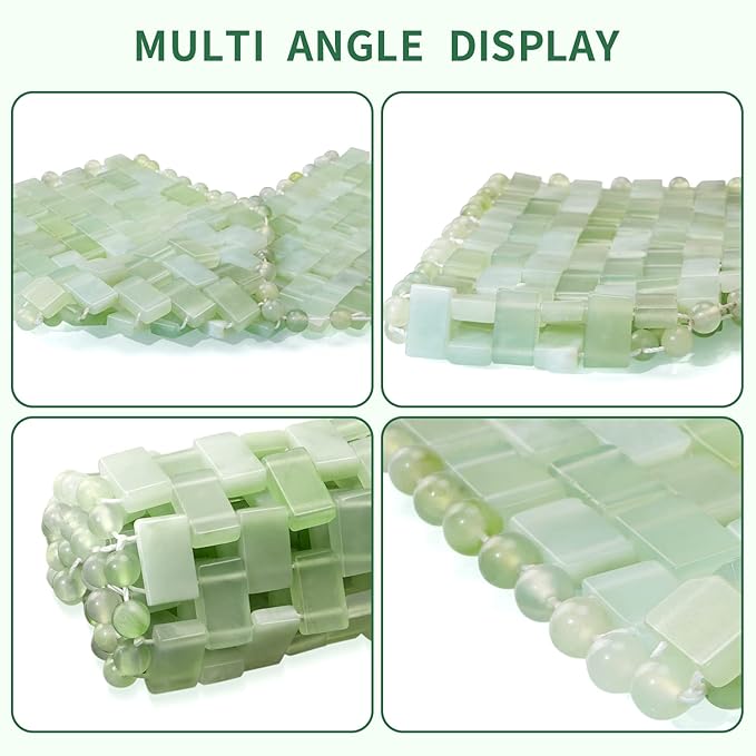 gemshan Jade Eye Mask 100% Natural Real Jade Stone Reusable Eye Mask for Hot & Cold Anti Aging,Headache and Migraine Relief Jade Mask for Women Men