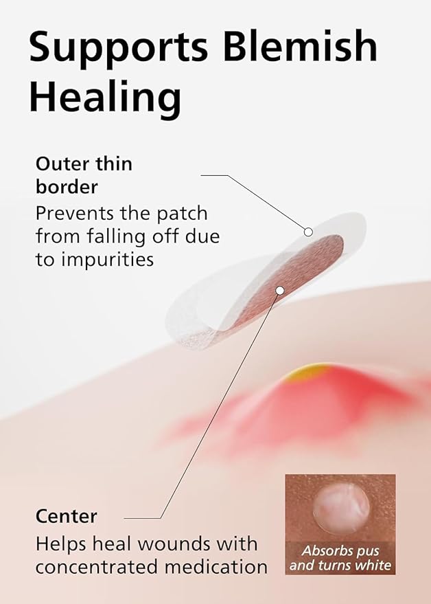 EasyDerm Pimple Patch Duo – 84 Counts | Beauty Hydrocolloid Patch(42ea) + Relief Invisible Patch(42ea) Tea Tree Oil Spot treatment for Zit, Blemish, and Breakout Care | Vegan & Cruelty-Free