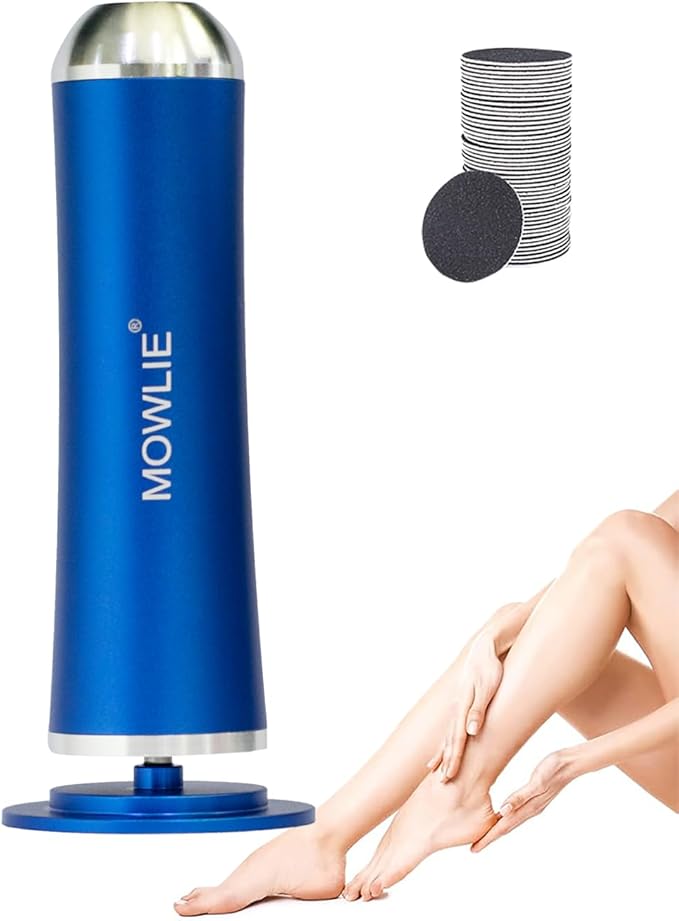 Electric Foot Callus Remover,Foot Scrubber & Callus Remover for Feet Foot Spa Pedicure Tool with 60 Grinding Discs Professional Electric Foot File Ideal for Nurses Teachers Workers