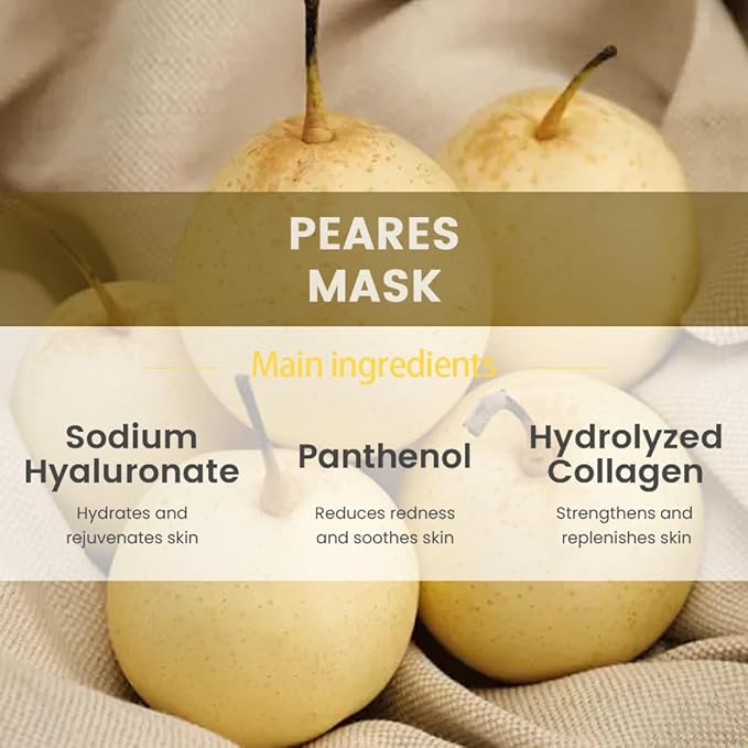 Face Sheet Mask Skincare,Hydrating Spa Face Mask For Sensitive Skin,Moisturize,Nourish for All Skin Types,Natural Skin Care Spa Face Mask for Women Men Girls,Pack of 6