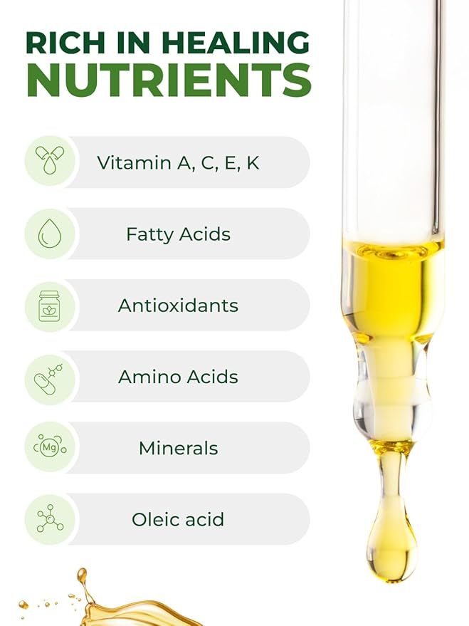 100% Pure Moringa Oil Organic for Face, Hair, Nails and Dry Skin - USDA Certified Single Origin Moringa Oleifera Seeds Extract - 3rd Party Tested, Cold Pressed & Unrefined Organic Moringa Seed Oil