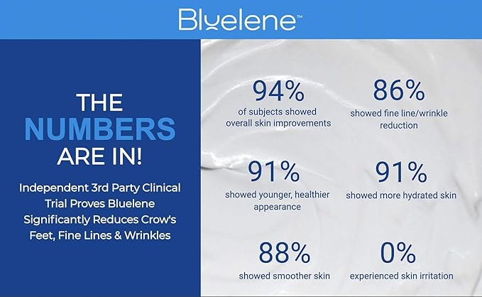 Night Cream, Revolutionary Anti Wrinkle Face Cream with Methylene Blue (30 ml). Suitable for Sensitive Skin