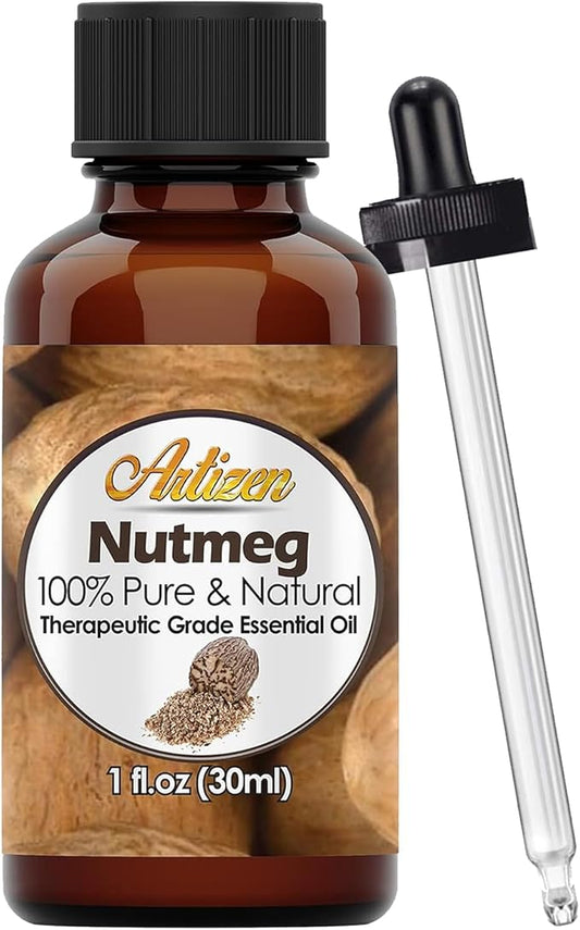 Artizen 30ml Oils - Nutmeg Essential Oil - 1 Fluid Ounce