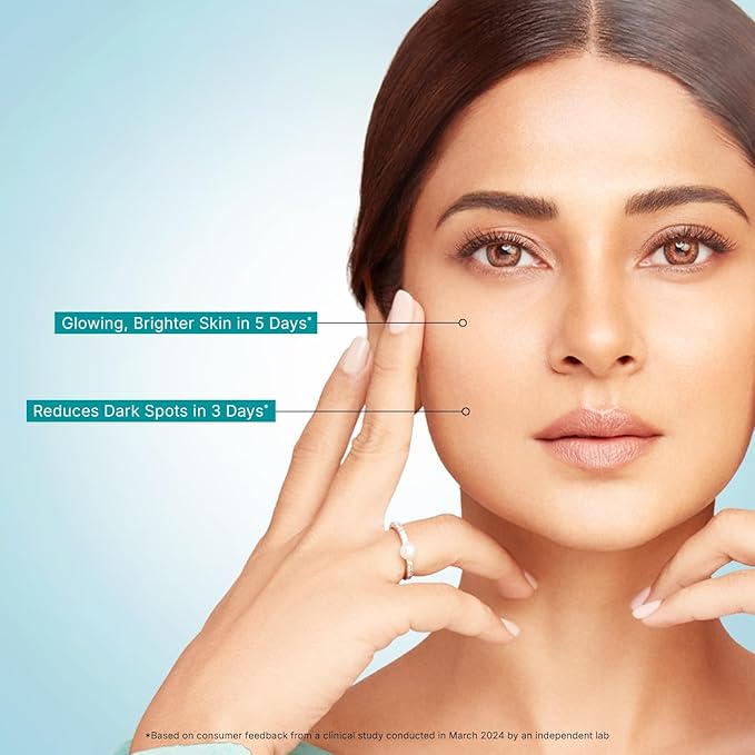 10% Vitamin C Face Serum | Anti Aging Facial Serum with 5% Niacinamide & Kakadu Plum | Reduces Fine Lines, Smooths Skin Texture & Improves Radiance | 1.01 Fl Oz (30ml)