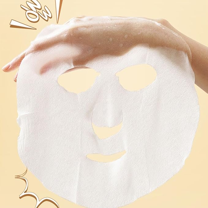 8 Pack Fruit Facial Mask Set โ Hydrating & Brightening Combo Face Masks for All Skin Types, Natural Sheet Masks Gift Set, Hypoallergenic Spa Skincare for Women/Men, Soothe Sensitive Skin (8 Pcs-Set05)