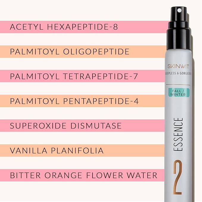 – Peptide Lip & Face Treatment - Recovers and Plumps Skin Complexion - Medical-Grade Instant Lifting Wrinkle & Collagen Repair - Oil-Free –- The Most Powerful ESSENCE Ever - 0.67oz