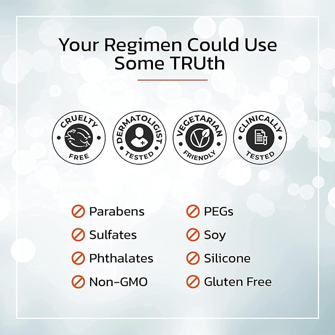 TruSkin Retinol Face Moisturizer – Powerful Anti-Aging Moisturizer for Women with Hyaluronic Acid & Vitamin E – Retinol Cream for Face for Youthful-Looking Appearance, 4 fl oz