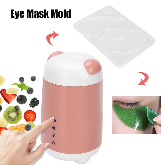 Eye Mask, 5Pcs Reusable Eye Mask Multifunctional Mask Patch Tray Plate Set Reusable Portable Eye Patches for Facial Mask Machine