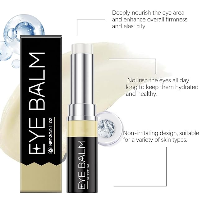 Lumibalm Erases Eye Bags within Minutes, Lumibalm for Under Eye Bags Lumibalm Eye Serum Lumibalm Stick for Under Eye Bags Turmeric Retinol Anti Aging Eye Cream Stick Reduce Fine Lines (1)