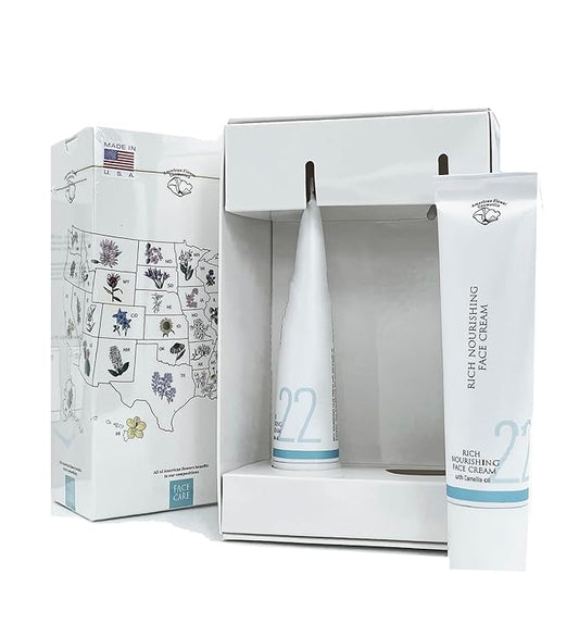 Rich Nourishing Face Cream Firming Cream for Men & Women Natural Ingredients Sensitive Skin Non-Greasy Formula Plant Fragrance Paraben-Free Quick Absorb