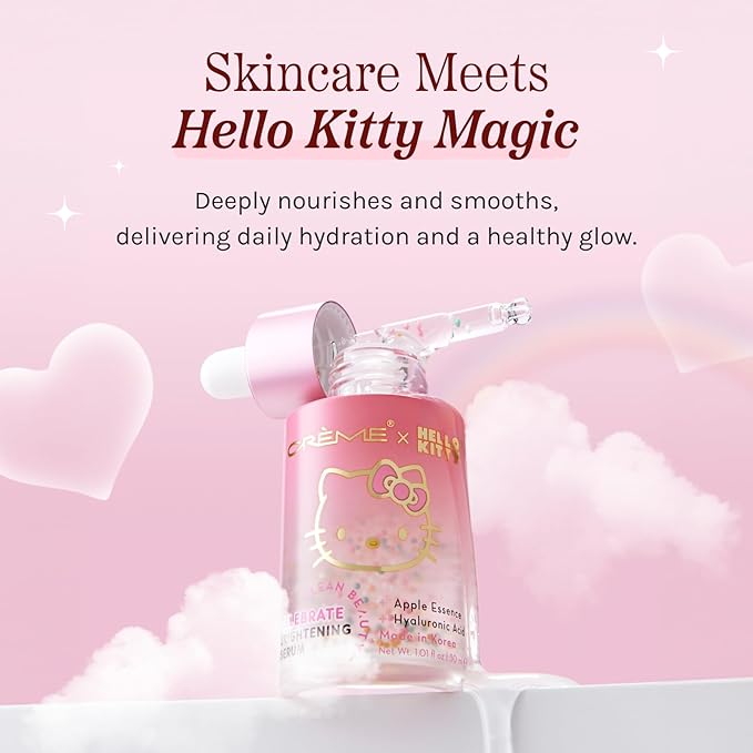 The Crème Shop x Hello Kitty Celebrate Brightening Serum - Klean Beauty, 2.9 Fl Oz, 1