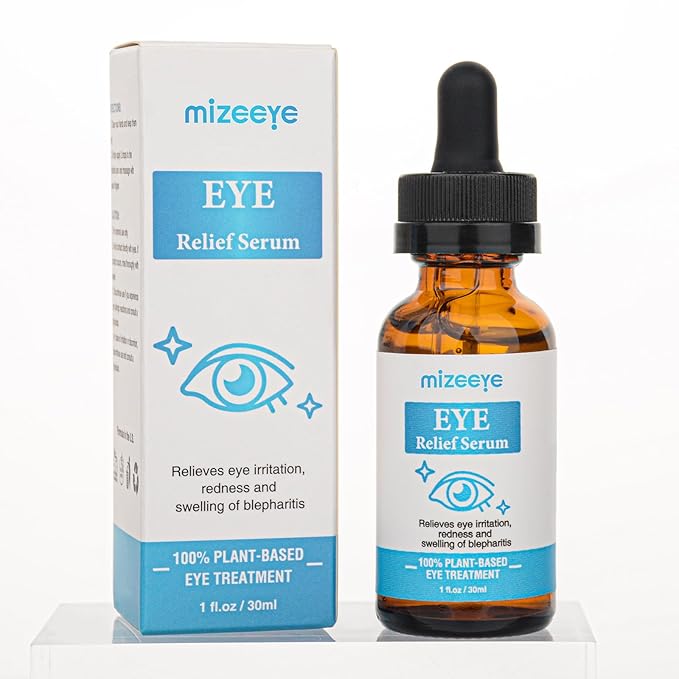 Eye Serum For Chalazion & Blepharitis Treatment, 2 PCS Chalazion Remover For Eyelid Treatment, Eyelid Serum With Avocado Oil, Sea Buckthorn Oil & Caffeine, Relieve Puffiness and Eye Fatigue