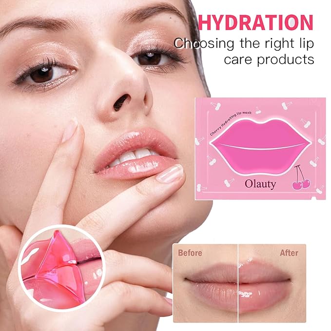 30 Pairs Lip Mask & Eye Mask,24K Gold Gel Eye Masks for Dark Circles,Wrinkles and Fine Lines,Moisturizing Collagen Lip Mask Reduce Lines and Dry Lips, Effectively Nourishes Skin Care