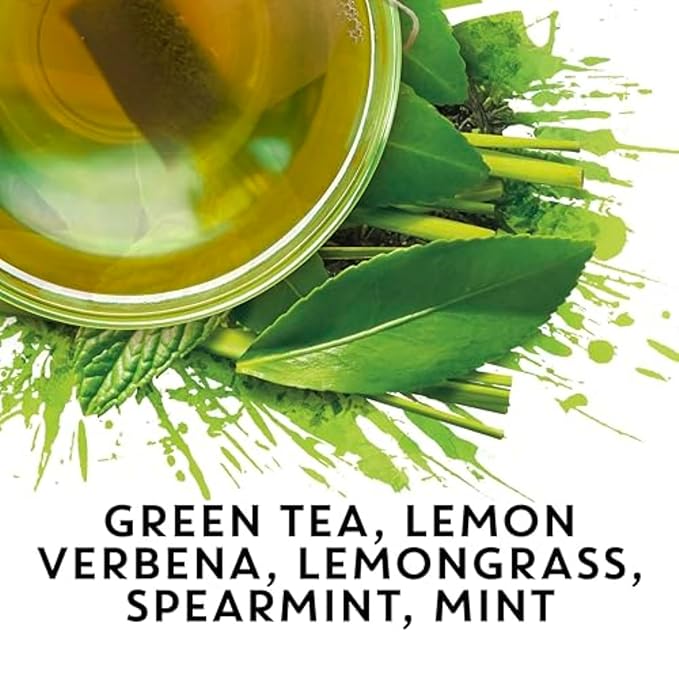 TAZO Organic Zen Green Tea, Green Tea Zen for Health and Wellness, 96 Total Tea Bags (16ct - Pack of 6)