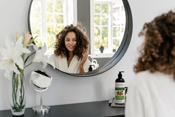 velona Sweet Almond Oil - 64 Fl Oz | 100% Pure and Natural Carrier Oil |Cold Pressed | Skin, Hair, Body & Face Moisturizing | Use Today - Enjoy Results…