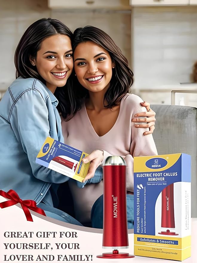 Electric Foot Callus Remover,Foot Scrubber & Callus Remover for Feet Foot Spa Pedicure Tool with 60 Grinding Discs Professional Electric Foot File Ideal for Nurses Teachers Workers