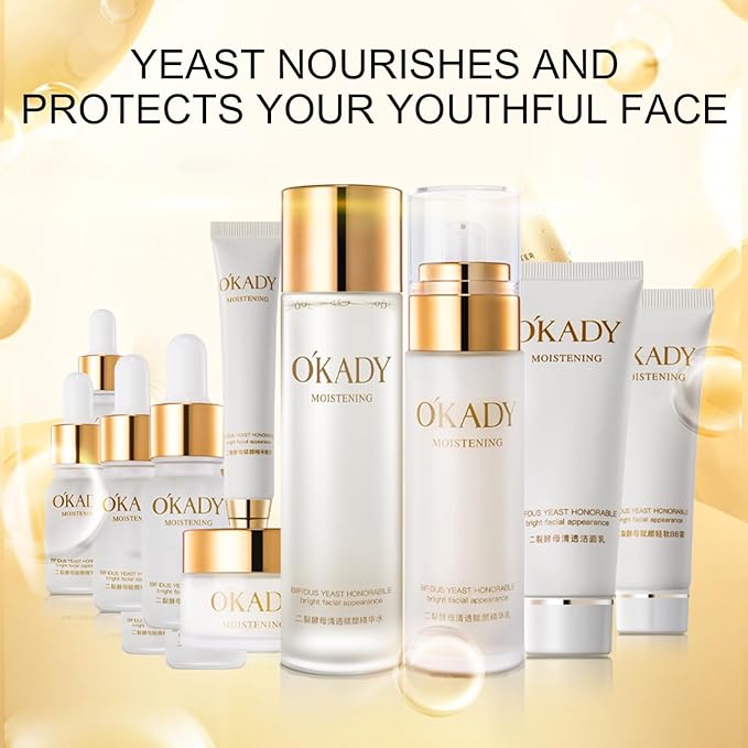 O'KADY Anti Aging Skin Care Sets Valentine's Day skincare gift set Gentle Facial Skin Care Sets & Kits for Wife Mom Women Girl Valentine's Day (12 Piece)