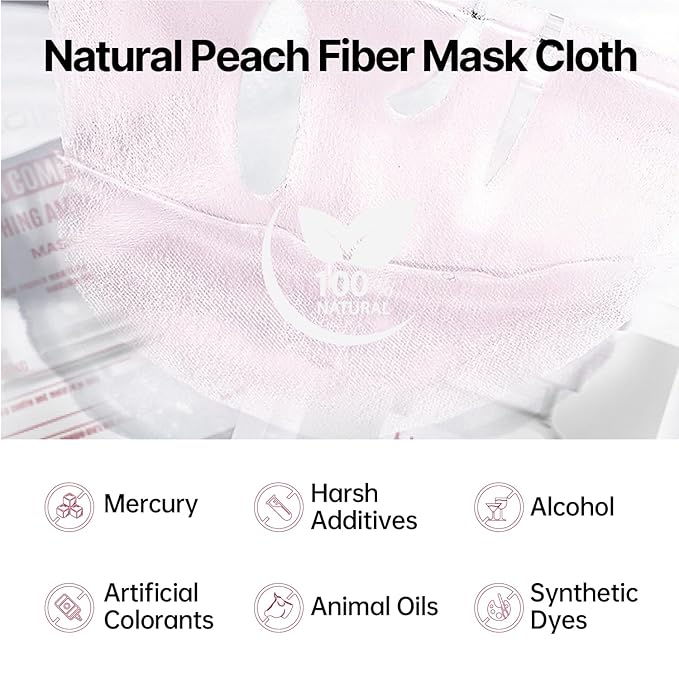 Salmon DNA PDRN Pink Deep Collagen Face Mask,Overnight Sensitive Irritated Skin Face Mask,Hydrating, Firming and Moisturizing Korean Facial Mask 30g*10ea