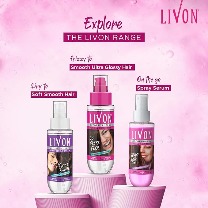 Livon Shake and Spray Hair Serum, 100ml