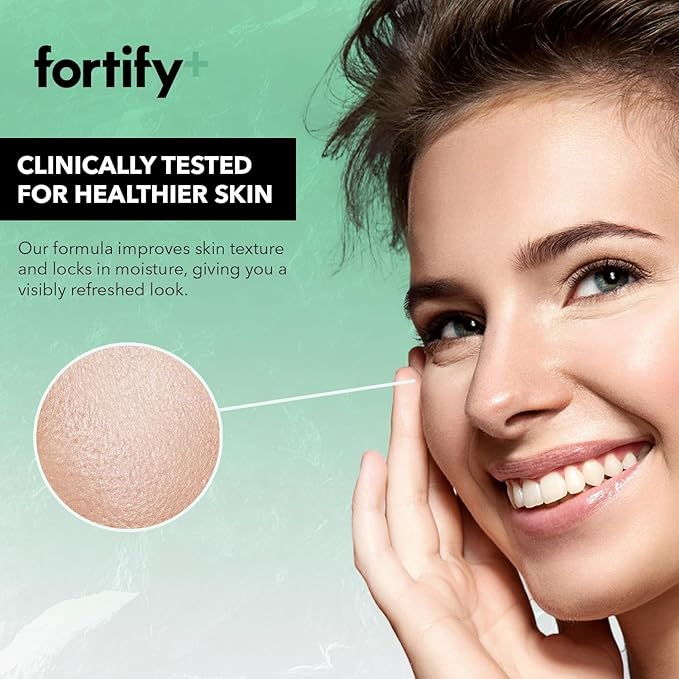 Fortify+ Natural Bacteria Fighting Skincare - Facial Mist Travel Capsule - Skin Protecting + Anti Aging | Helps Protect, Hydrate, & Refresh skin | Clean Beauty | Made in Korea - 85ML