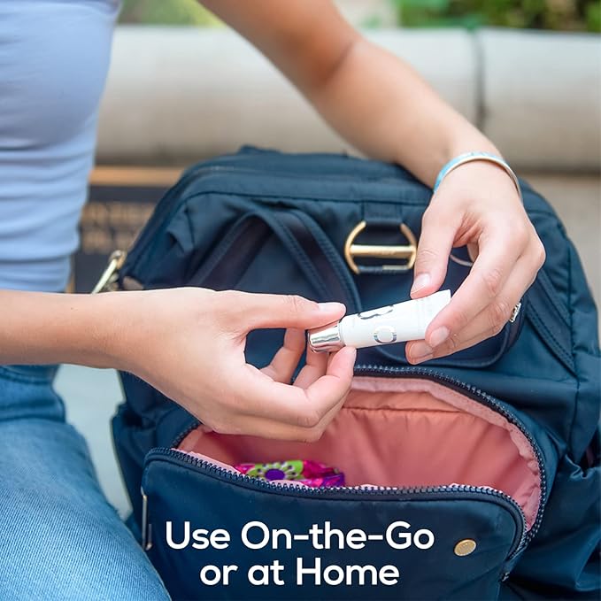 GLO Lip Care: Lip Balm w/Nourishing & Hydrating Vitamin E, Shea Butter, Aloe & CoQ10 — Travel Size 0.3 Ounce Tube, Mint Flavor — Apply Prior to Teeth Whitening Treatment