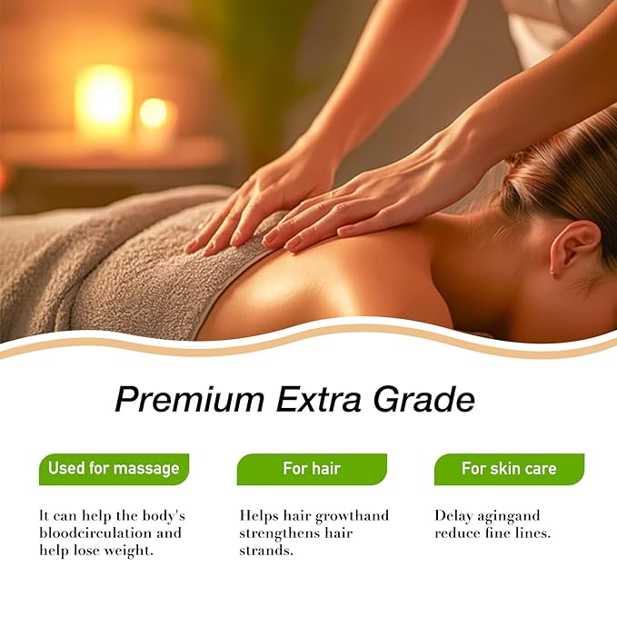 Jojoba Oil Organic – Natural Body Oil and Massage Oil, Body Spray for All Skin, Hair, and Nails, Cold Pressed & Hexane Free(Jojoba Oil, 2 Fl Oz)