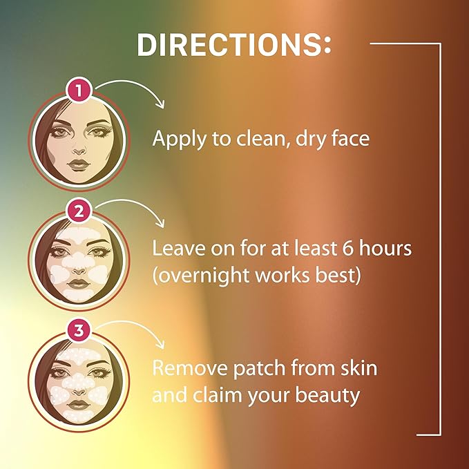 Acne Face Patches-XL (6 sets) COSMETICS™ | Medical Grade | Hydrocolloid Mask for Acne | 6 Sets of Large Patches for Breakouts on Nose, Chin, Cheeks & Forehead | Dermatologist Approve