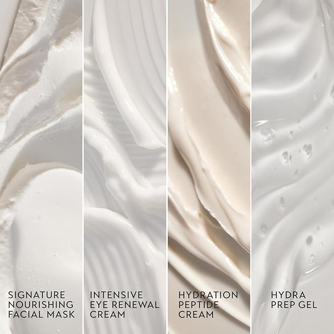 SHANI DARDEN Signature At-Home Facial Kit, Cleansing Face Serum, Face Sculpting Wand, Hydra Prep Gel, Facial Mask and Intensive Under Eye Cream for Wrinkles and Fine Lines