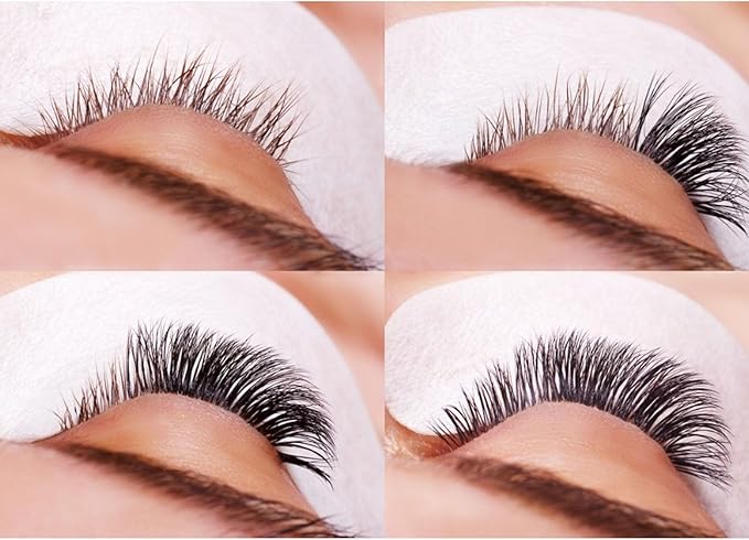 10 Pairs Half Moon Shaped Reusable Under Eye Pads for Eyelash Extension Excellent Silicone Under Eye Pads for Lash Extension with Individually Package (Black)