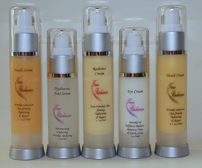 Best Lineless Eye Cream Reduces Crows Feet, Dark Circles and Puffinesss. Anti-wrinkle and More. 10% Reguage, 10% Syncoll, 8% Pepha-tight, Dmae. Paraben Free. 1/2 Oz Eye Cream