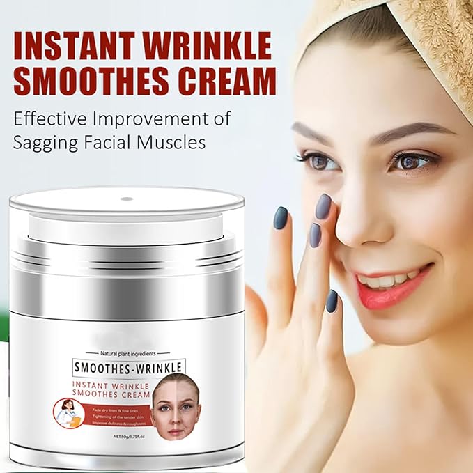Anti-Wrinkle Face Cream Instant Anti-Wrinkle Moisturizer Night Moisturizer for Women and Men Skin Tightening Reduce Fine Line Cream for Face Long Lasting Moisturizer for Dry and Sensitive Skin