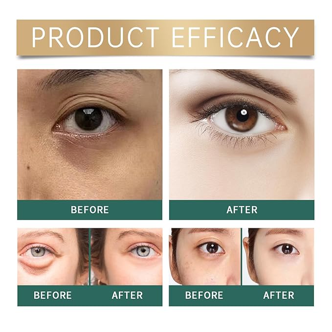 Under Eye Masks,Golden Cucumber Eye Mask 60 Tablets Set,Eye Mask for Fine Lines, Wrinkles, Dark Circles and Eye Puffiness,Suitable for Both Men and Women,5.64 OZ