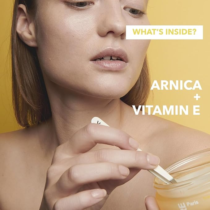 Trésor Solaire - Soothing Under Eye Patches - Soothing & Strengthening - With Vitamin E & Arnica - Brightening, Firming & Revitalizing - Multi-Active Serum Formula - 30 Pairs