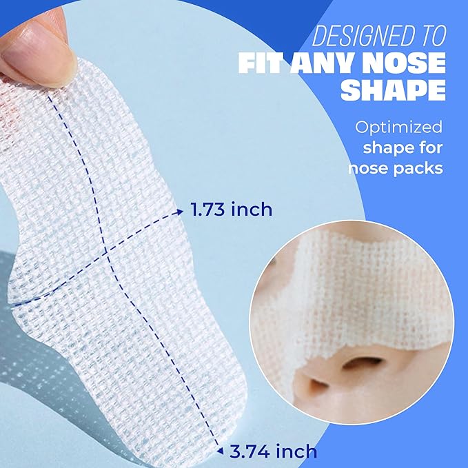 One-day's you P.Z SSOC SSOC No More Blackhead Nose Strips Sebum & Pore Care | Hypoallergenic Korean Nose Mask Blackhead Remover Clogged Pore Tightening Skin Care w/Centella Asiatica (0.07 oz, 5 EA)