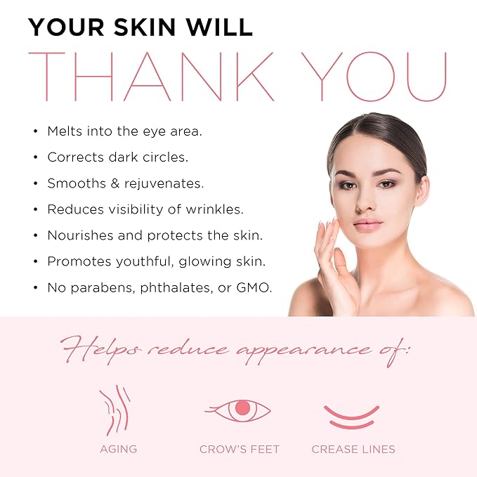 Azure Cosmetics Retinol & Peptides Lifting Eye Serum - Anti Aging, De-Puffing & Revitalizing Dark Circle Corrector - Reduces Wrinkles, Fine Lines & Under Eye Bags - Made in Korea - 30mL / 1 fl.oz.