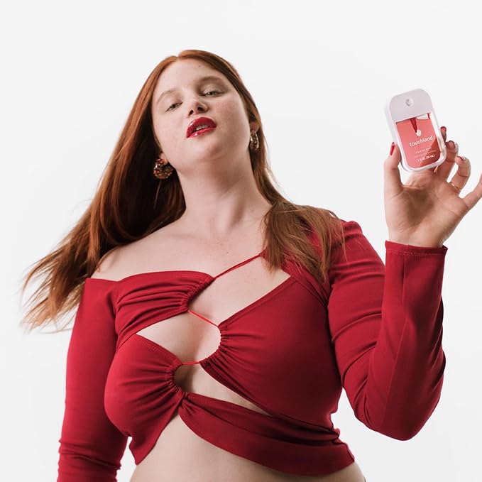 Touchland Power Mist Hydrating Hand Sanitizer Spray, JUICY Trio Set (Watermelon, Peach, Berry), 1 FL. OZ. Travel Size (Set of 3)