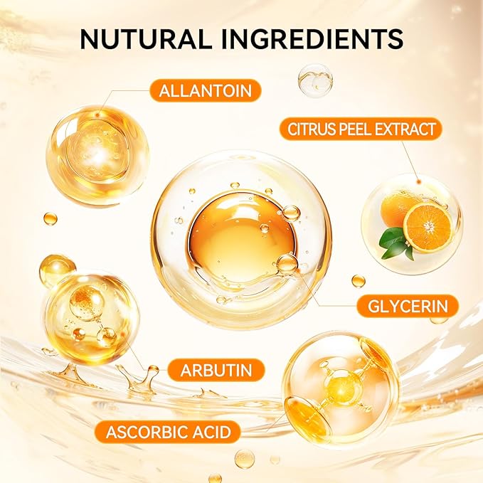 LANBENA VITAMIN C Hydrating Sheet Masks Brightening Firming Anti Aging - Overynight Hydrating Face Mask for All Skin Types Moisturizing Spa Skincare -1 Pack