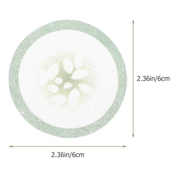 100pcs Spa Cooling Eye Pads Moisturizing Eye Masks Eye Sheet Non Woven Eye Care Patches for Skincare Spa Wrap Moisture Retention