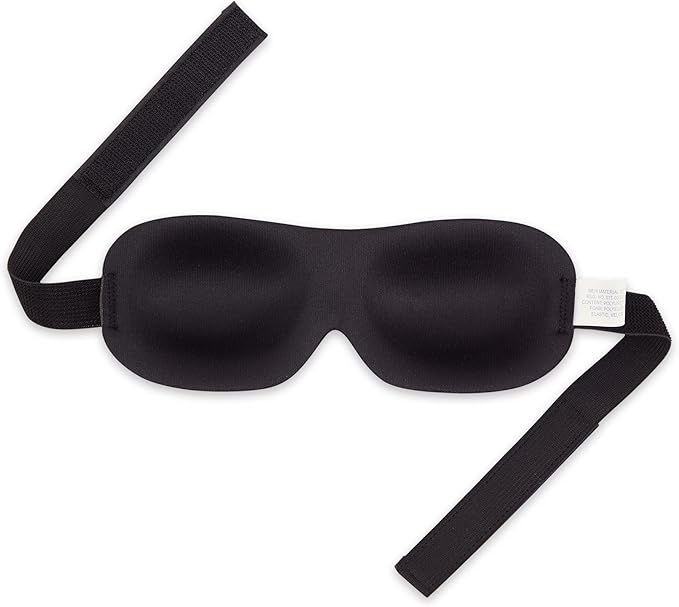 Bucky Ultralight Collection, Contoured Travel and Sleep Eye Mask, Not a Morning Person, One Size