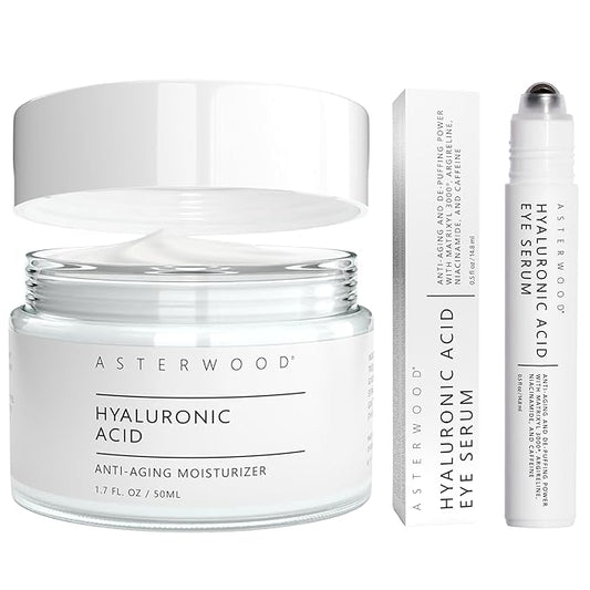 Asterwood Hyaluronic Acid Moisturizer + Hyaluronic Acid Eye Serum