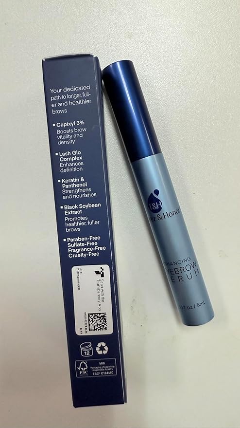 Eyebrow Serum & Collagen Night Wrapping Peel-Off Mask