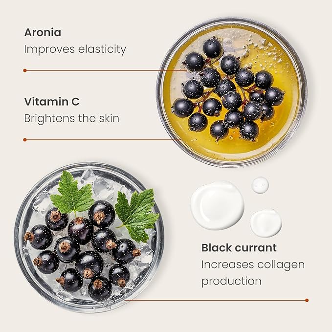 PLANTIFIQUE Korean Vitamin C Face Massage Serum โ Hydrating Anti-Aging Collagen & Peptides Formula โ Perfect for Gua Sha Facial Massage & Even Skin Tone Glow